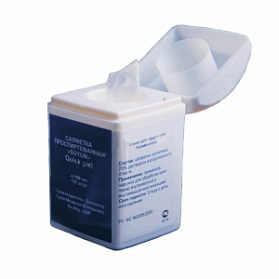 Салфетка спиртовая 20 х 13 см в банке-дозаторе №110 для поверхностей