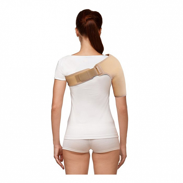 Бандаж фиксирующий плечевой модель 1801 размер 4 (бежевый)