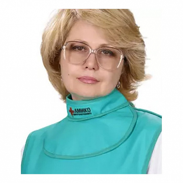 Воротник рентгенозащитный Pb=0,35 для врача/пациента (винил), Амико