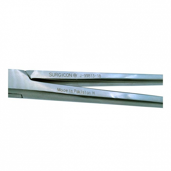 Иглодержатель общехирургический с твердосплавными пластинами