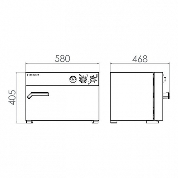 Стерилизатор Binder E 28 с естественной конвекцией