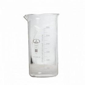 Стакан с делениями В-1-3000 Стакан с делениями В-1-3000