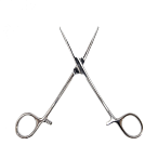 Зажим кровоостанавливающий, с атравматической нарезкой, прямой, 160 мм. Surgiwell