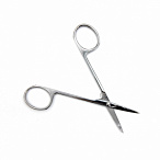 Ножницы глазные тупоконечные, прямые, 113 мм. Surgiwell