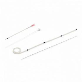 Катетер мочеточниковый рентгеноконтрастный одиночный pigtail, диаметр пузырной петли - 2 см, Balton (Размер катетера - 4F)