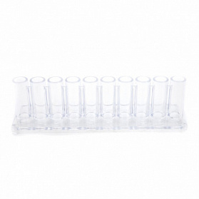 Штатив СОЭ для пробирок 10 гнезд, d=13 мм, h=40(45), ПС, Италия Штатив СОЭ для пробирок 10 гнезд, d=13 мм, h=40(45), ПС, Италия