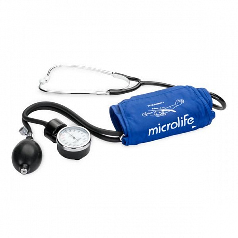 Механический тонометр со встроенным стетоскопом BP AG1-30 Microlife