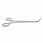 Зажим артериальный по Микстеру-О Шаугнези горизонтально-изогнутый, 180 мм