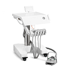 Mercury 550 mobile - мобильная стоматологическая установка с нижней подачей инструментов (Китай)