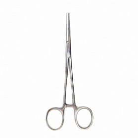 Зажим кровоостанавливающий, одно- и двузубый, зубчатый, прямой №2, 165 мм. Surgiwell