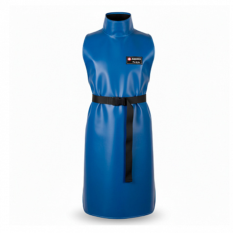 Фартук рентгенозащитный односторонний со стойкой Pb=0,25 (резина), Амико