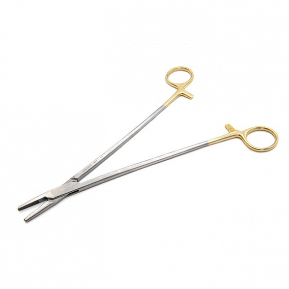 Иглодержатель общехирургический с твердосплавными пластинами 250мм