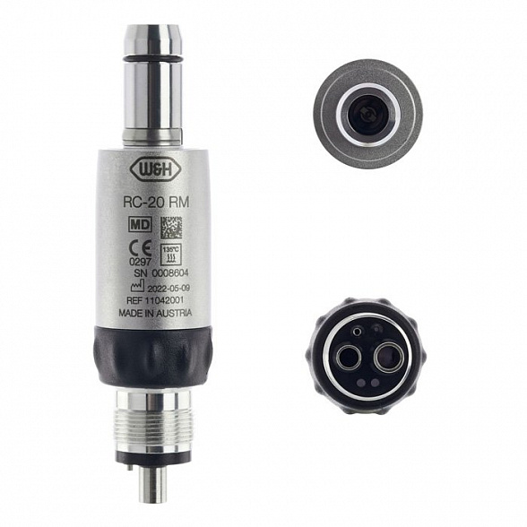 RC-20 RM - пневматический микромотор, без спрея, для 4-х канального соединения Midwest, W&H