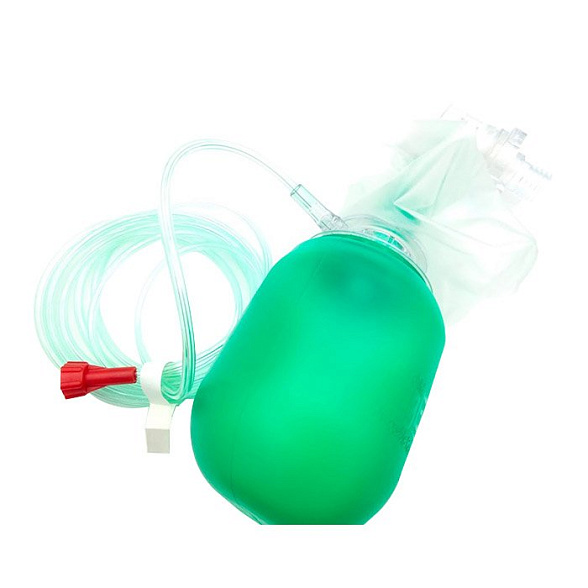 Аппарат ручной дыхательный BagEasyTM c PEEP-клапаном взрослый в комплекте с наркозной маской, кислородным шлангом и мешком резервным