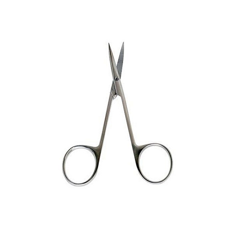 Ножницы глазные остроконечные, вертикально - изогнутые, 113 мм Sammar