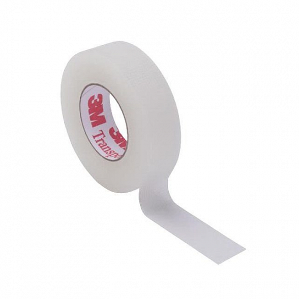 Лейкопластырь Transpore размер 1,25 смх9,1 м (24 рул/упак) 1527-0 3M