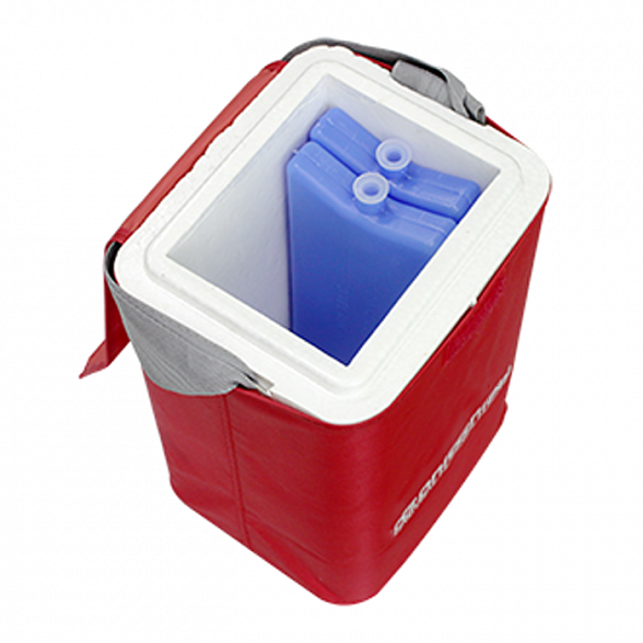 Термоконтейнер переносной для кратковременного хранения крови и кровезаменителей ТМ2-01 -"МОКА" вертикальный