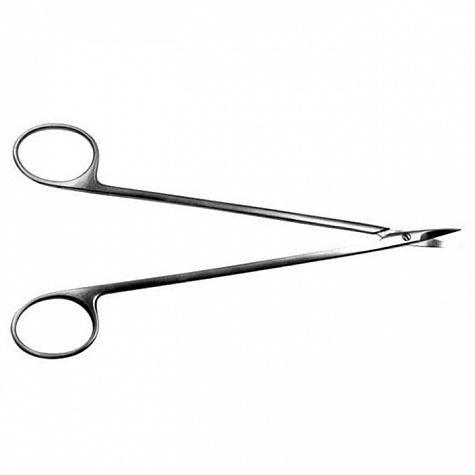 Ножницы остроконечные вертикально изогнутые 160 мм Тумботино