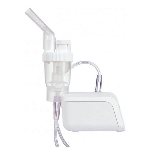 Ингалятор компрессор. MED-121 компактный и тихий (регулируется скорость распыления, взрослая и детская маски, мундштук, сумка)