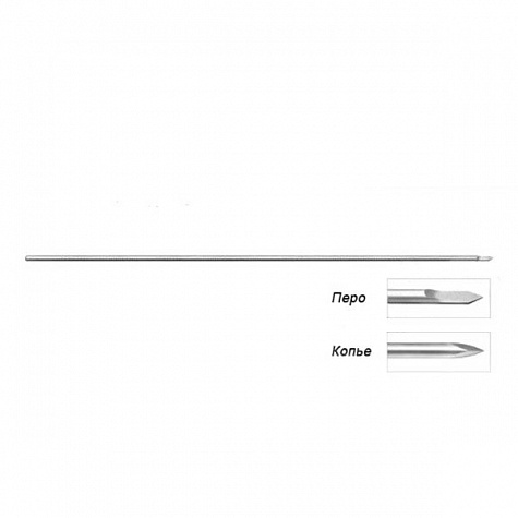 Спицы гладкие для cкелетного вытяжения Киршнера, Илизарова, 100 шт/уп