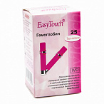 Тест-полоски на гемоглобин ИзиТач №25