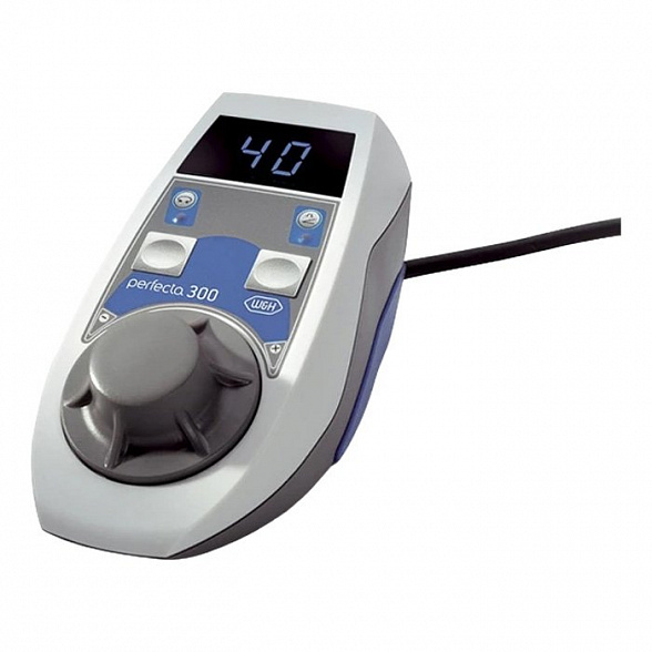 Perfecta 300 LA-323 T - настольный бесщеточный зуботехнический микромотор с наконечником и педалью, W&H