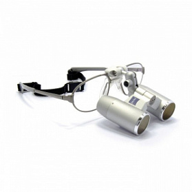 Лупа налобная EyeMag Pro F  4,0 х 500/450/300; 3,2 х 500; 3,3 х 450; 4,3 х 400; 3,5 х 400; 4,5 х 350; 3,6 х 350; 5,0 х 300