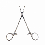 Зажим кровоостанавливающий "Москито", изогнутый, 153 мм. Surgiwell