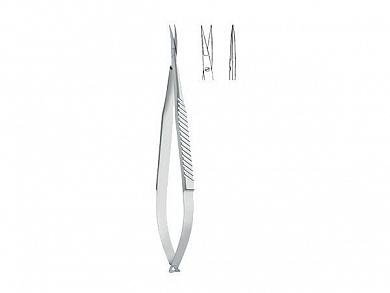 Ножницы микрохирургические, прямые, остроконечные, 9 мм KLS Martin