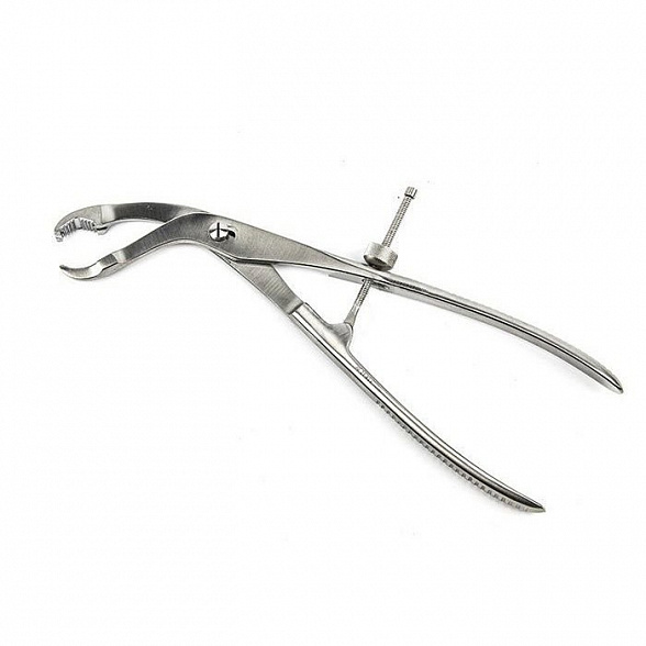 Костодержатель изогнутый, длина 285 мм., Surgicon