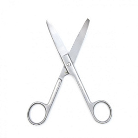 Ножницы STANDARD, тупоконечные вертикально-изогнутые, 160 мм (Н-166р), МИЗТ