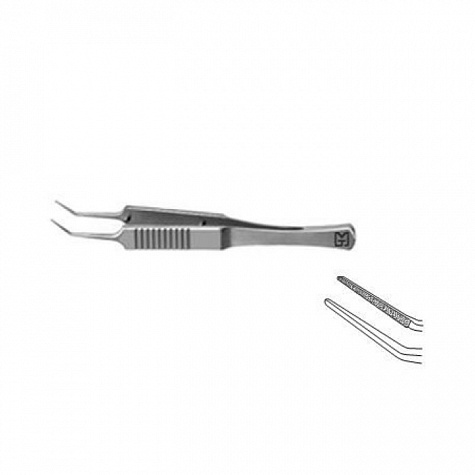 Пинцет для завязывания нитей по Кельману-Макферсону F-6440