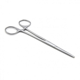 Зажим медицинский ROCHESTER-PEAN, кровоостанавливающий зубчатый, прямой, № 1, 160 мм (З-92р), МИЗТ