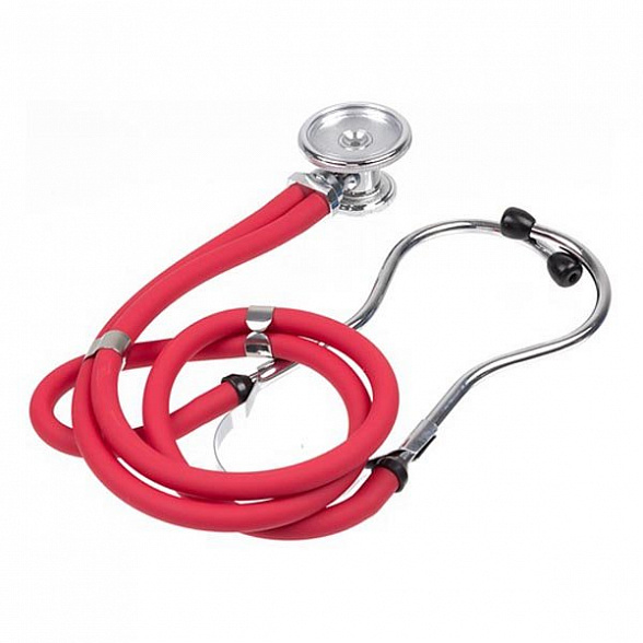 Стетоскоп WS-3 раппапорт красный, B.Well