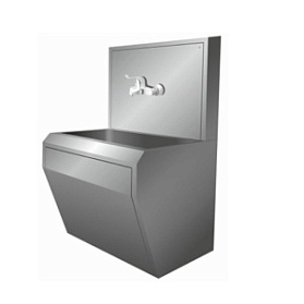 Тумба (умывальник хирургический одноместный) МУх-1 (800х620х1200)