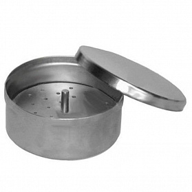 Лоток стоматологический с крышкой и укладкой для боров ЛСКБ - "МЕДИКОН", 76х35