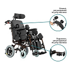 Кресло-коляска инвалидная механическая Ortonica Luxe 200