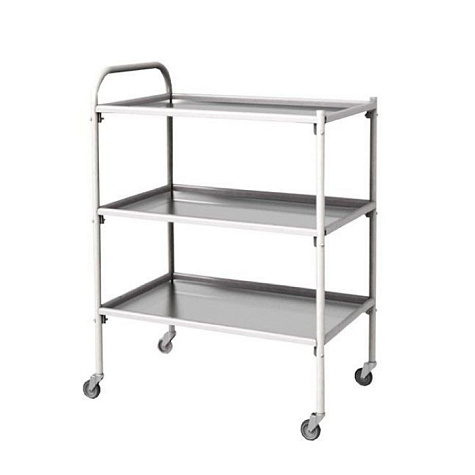 Столик процедурный передвижной с тремя полками СПп-02-"МСК"