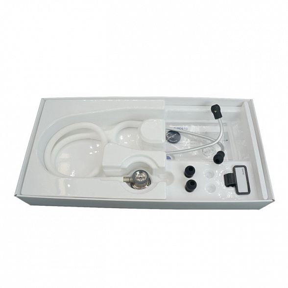 Duplex 2.0 Neonatal стетоскоп для новорожденных, нержавеющая сталь белый, Riester