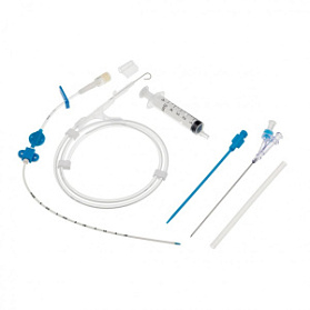 Набор для катетеризации центральных вен по Сельдингеру, НКЦВ-2-14 G, стерильно, Медсил