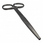 Ножницы глазные тупоконечные прямые 113 мм