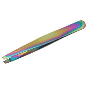 Пинцет PT-380-D (Titatnium) скошенный