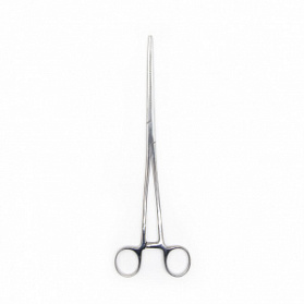 Зажим гинекологический длинный, прямой, 260 мм. Surgiwel