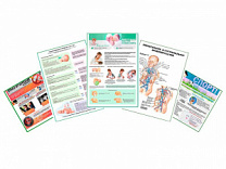 Комплект плакатов для кабинета педиатра глянцевый А1/А2 (глянцевый A2)