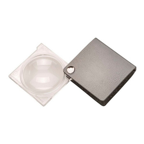 Складная лупа для чтения Economy, 45 мм, 3.5х, серая