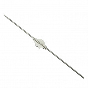 Зонд цилиндрический двухсторонний для слезного канала №6 1.6х135 мм (зн-43)