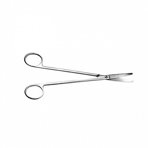 Ножницы д/тонзилектомии, вертик.изогнутые, 180 мм