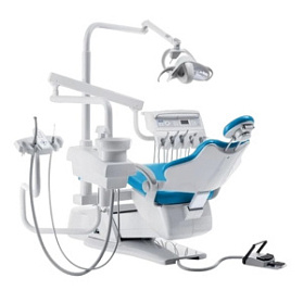 Estetica E30 S/TM Essential Line (светильник MAIA LED) - стоматологическая установка с верхней/нижней подачей инструментов