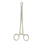 Щипцы однозубые для оттягивания шейки матки (пулевые) 250мм