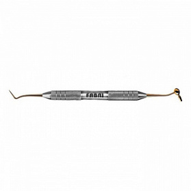 Штопфер-гладилка GOLD F (арт 1501F TiN) FABRI